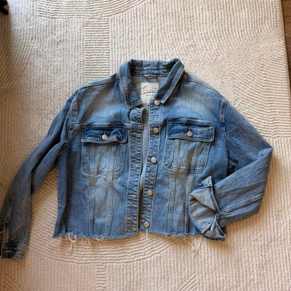 Cleo wolf blue denim jacket